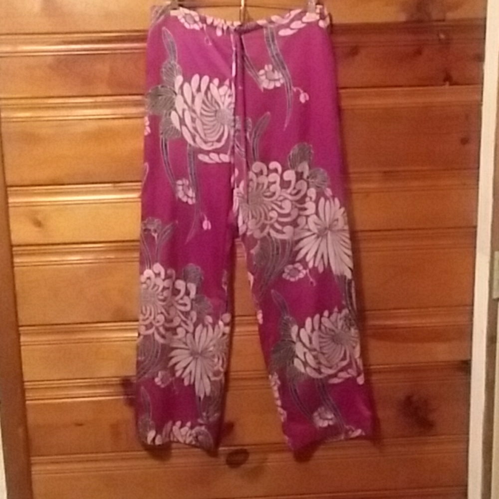 Natori Fuchsia pink jammies